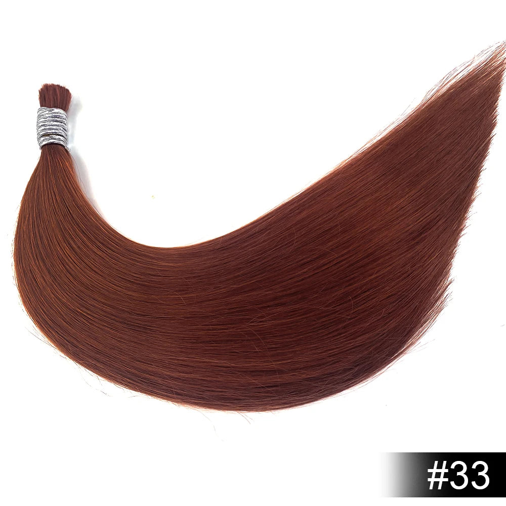 Mèches Bulk Brésiliennes Lisses 100% Cheveux Humains – CLEVI Paris