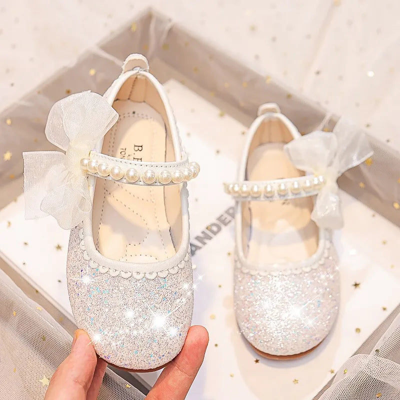 Mocassins enfant brillants de cérémonie – CLEVI Paris