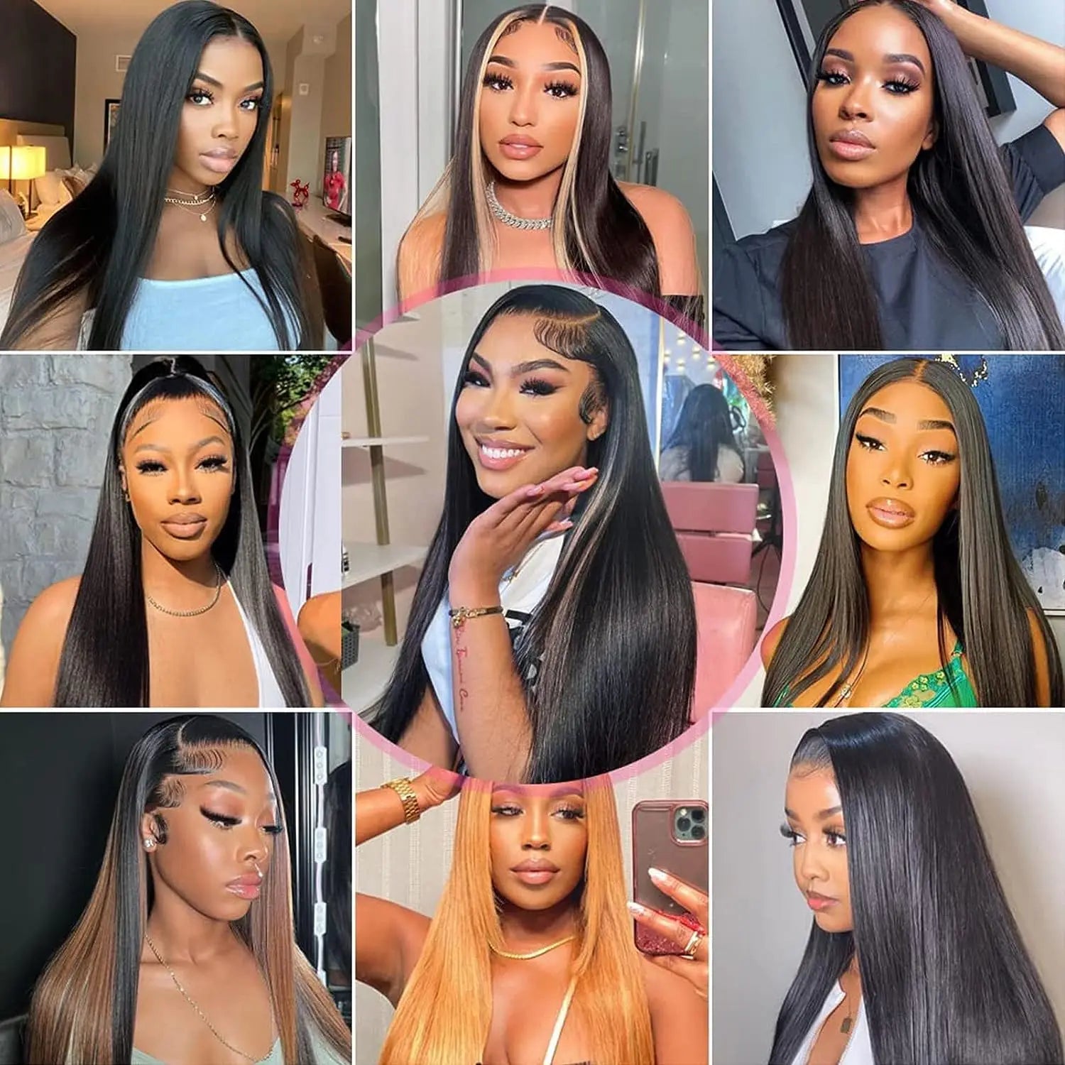 Bundles Cheveux Humains Lisses Remy Hair Brésiliens 10-44 Pouces – CLEVI Paris