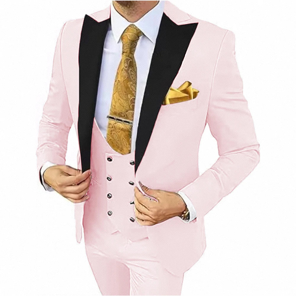 Costume homme 3 pièces élégant – CLEVI Paris