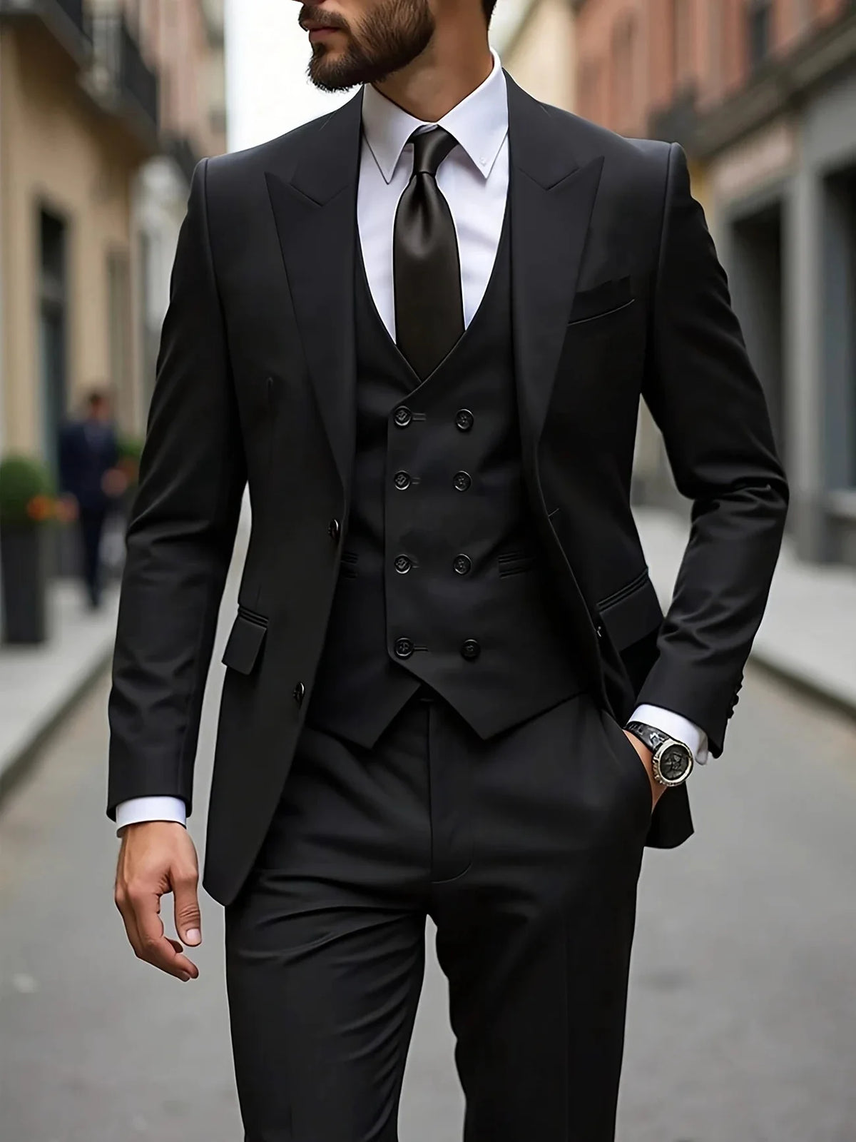 Costume homme 3 pièces pour mariage – CLEVI Paris