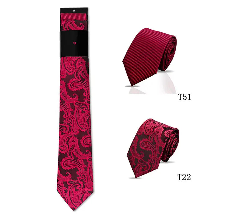 Ensemble de 2 cravates homme élégantes – CLEVI Paris