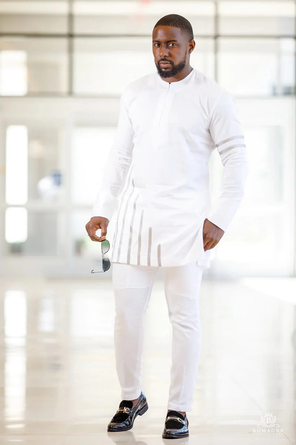 Ensemble 2 Pièces Style Africain Homme – CLEVI Paris