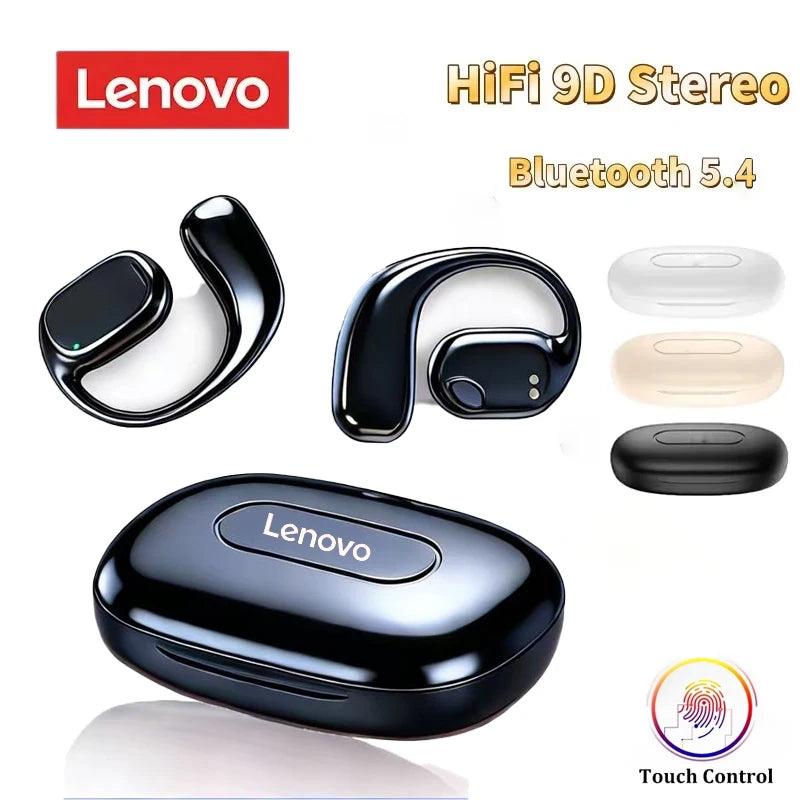 Écouteurs Conduction Osseuse Lenovo BT 5.4 9D IPX5 42H – CLEVI Paris