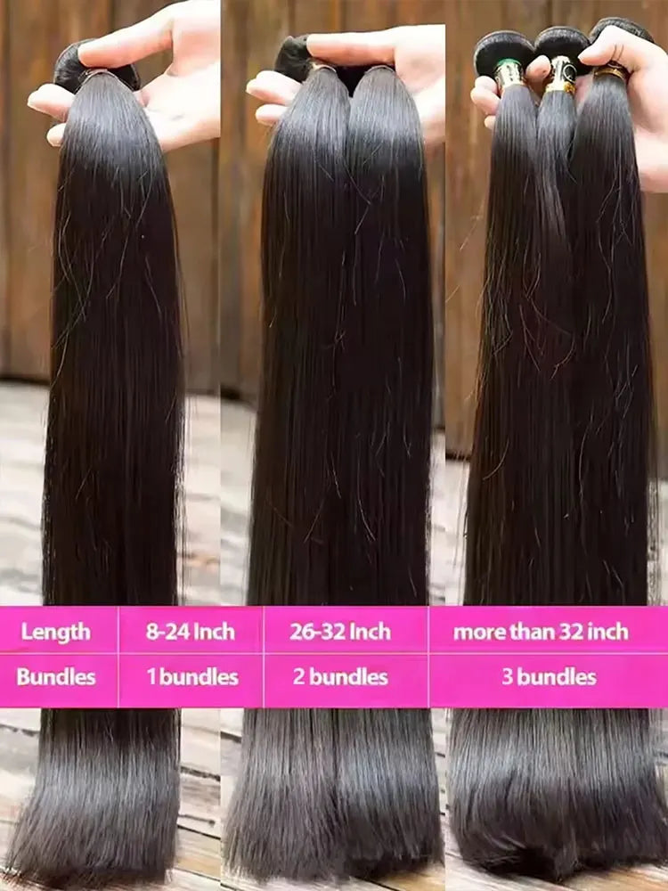Mèches Brésiliennes Lisses Remy Naturelles Femme – CLEVI Paris