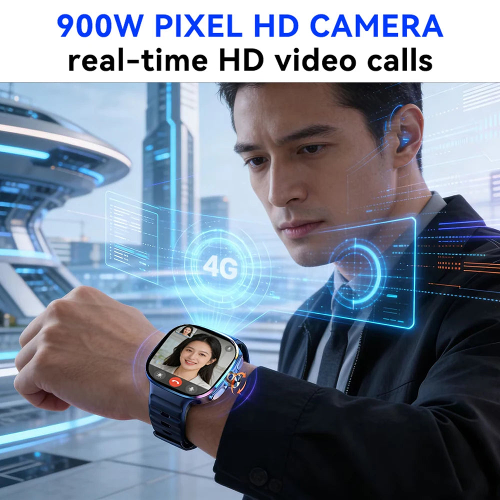 Montre BAOAIQI AMOLED 2,4″ GPS et Wi-Fi – CLEVI Paris