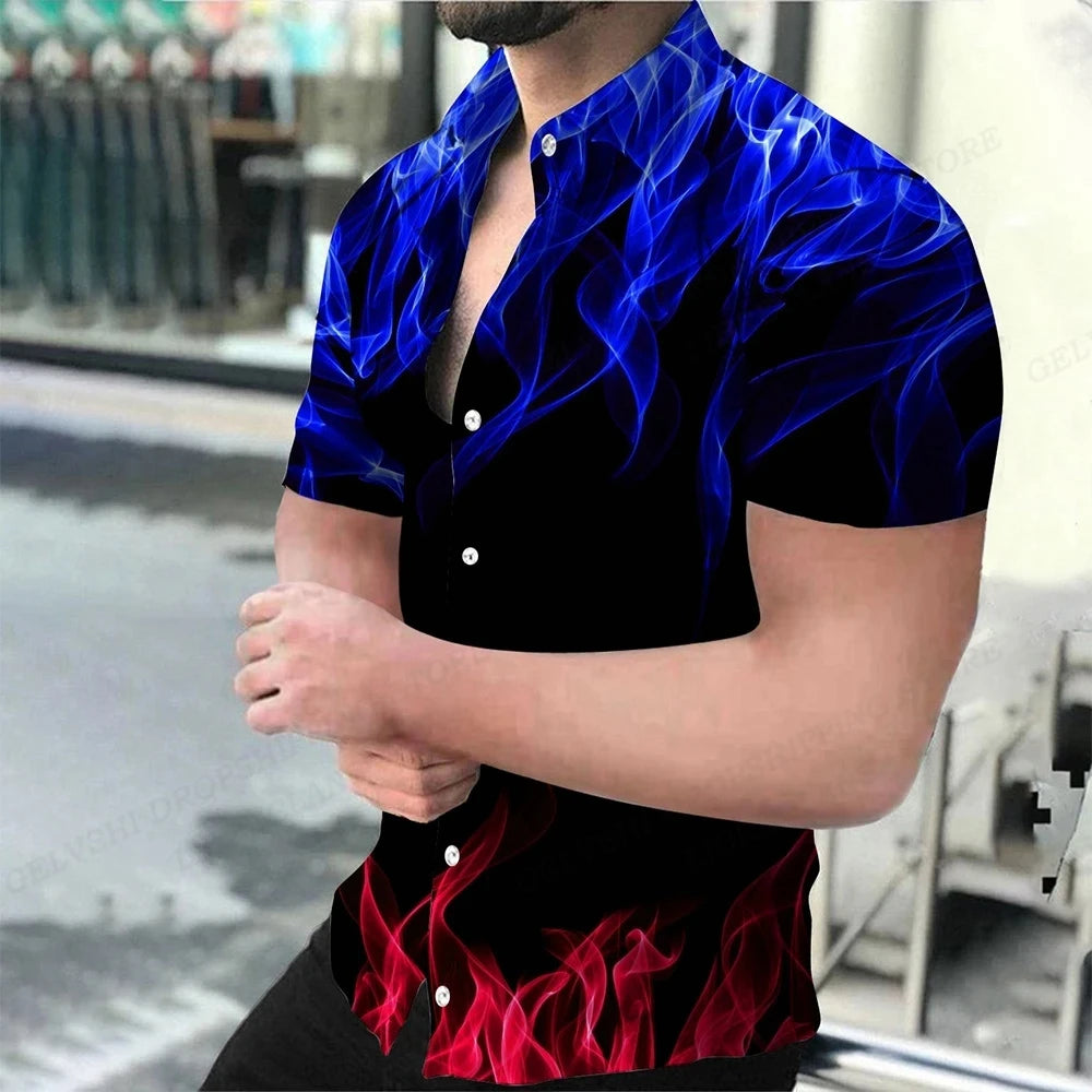 Chemise Hawaïenne Baroque Homme – CLEVI Paris