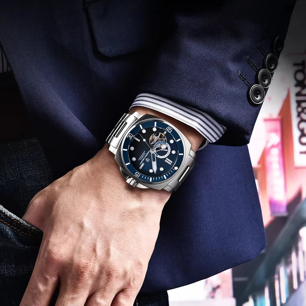 Montre Homme Automatique Diver Squelette Pagani Design PD-1736 – CLEVI Paris