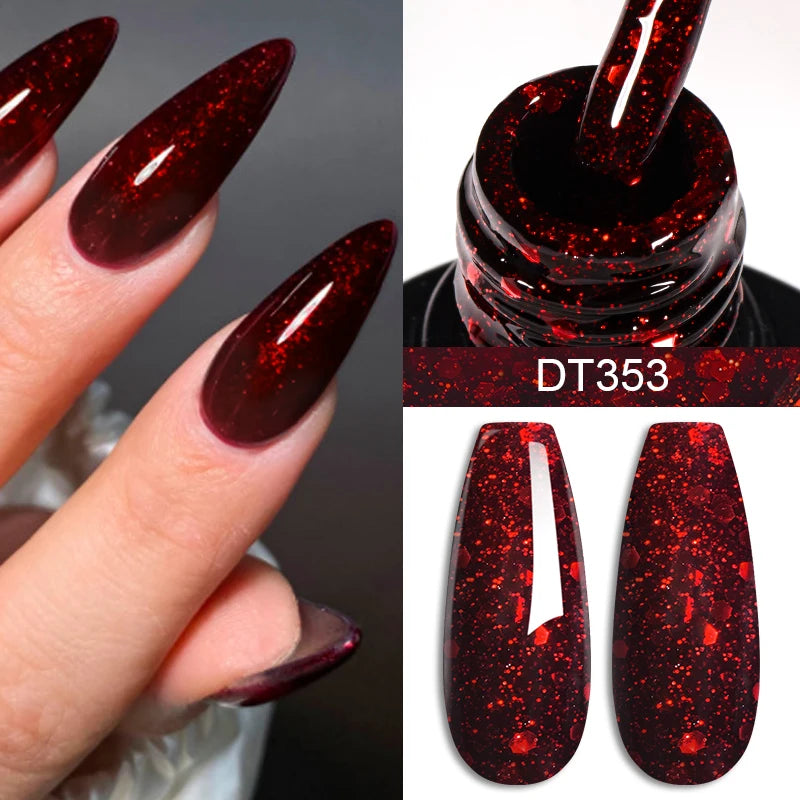 Vernis Gel Semi-Permanent MEET ACROSS 7ml – Longue Durée Style Français UV/LED Nail Art – CLEVI Paris