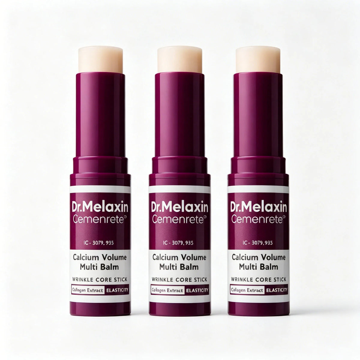 Stick Multifonction Raffermissant & Hydratant 9g – Baume Lèvres Contour Yeux Anti-Rides Calcium Vitamines Unisexe – CLEVI Paris