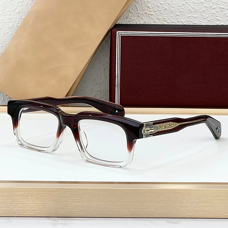 Lunettes de Soleil Homme Acétate Rectangle UV400 – CLEVI Paris
