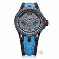 Montre Homme Automatique Squelette Grand Cadran Militaire Acier Oblvlo RD-919 – CLEVI Paris