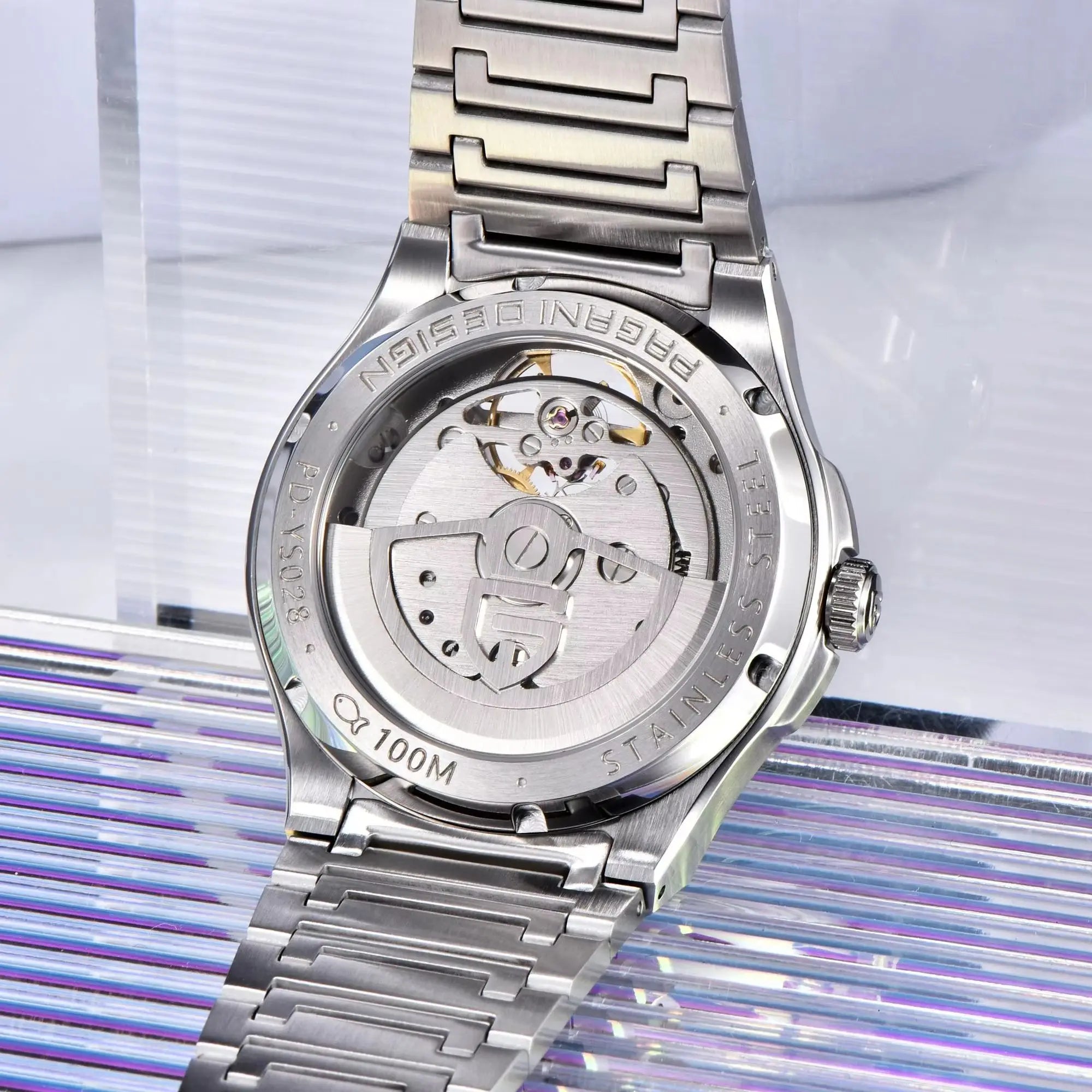 Montre Homme Automatique Squelette Pont 3D Pagani Design PD-YS028 – CLEVI Paris