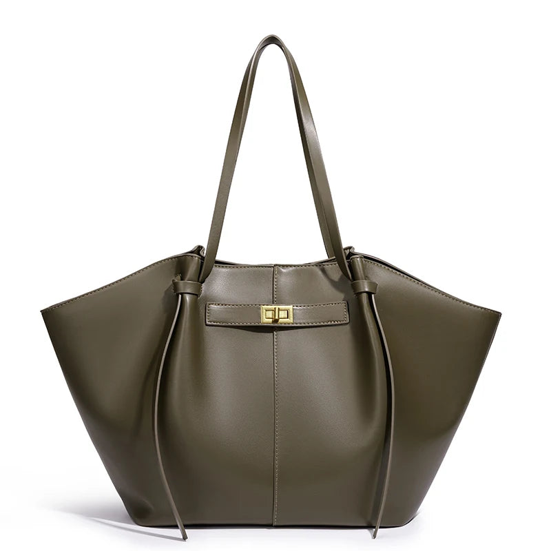 Sac Cabas Femme Cuir PU Forme Chauve-Souris Grande Taille – CLEVI Paris
