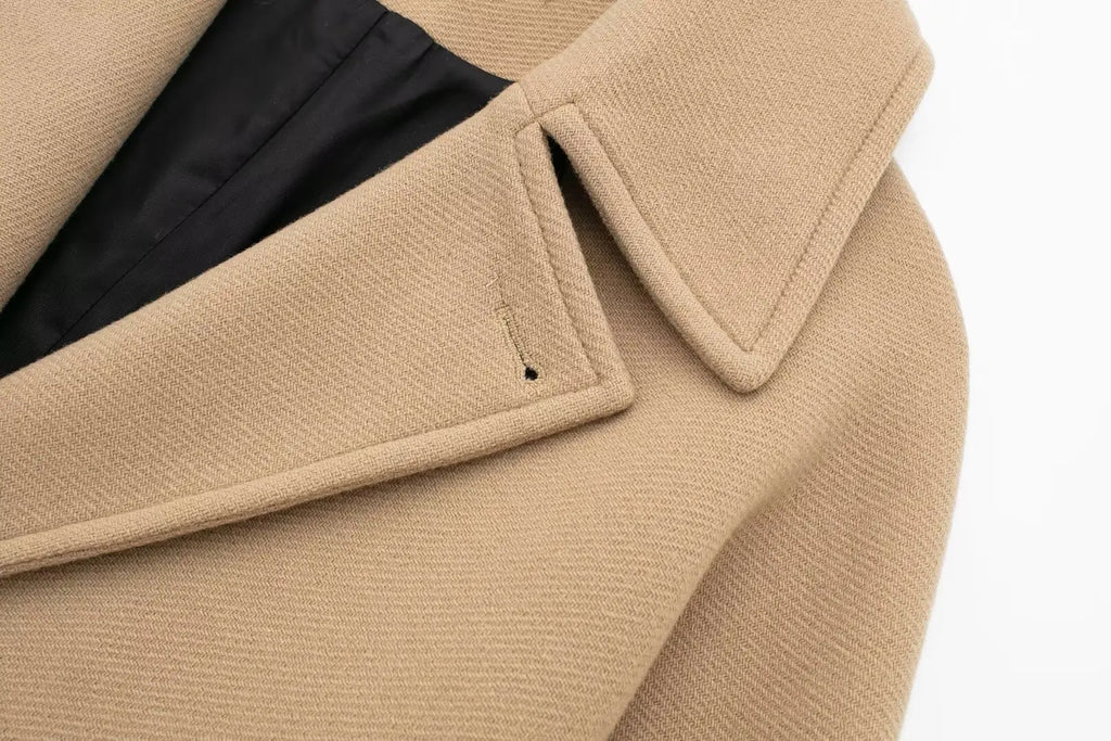 Manteau court femme Shpmishal coupe ample – CLEVI Paris