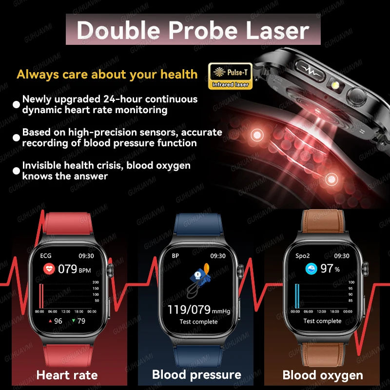 Montre connectée TK18 AMOLED 2,04 pouces – CLEVI Paris