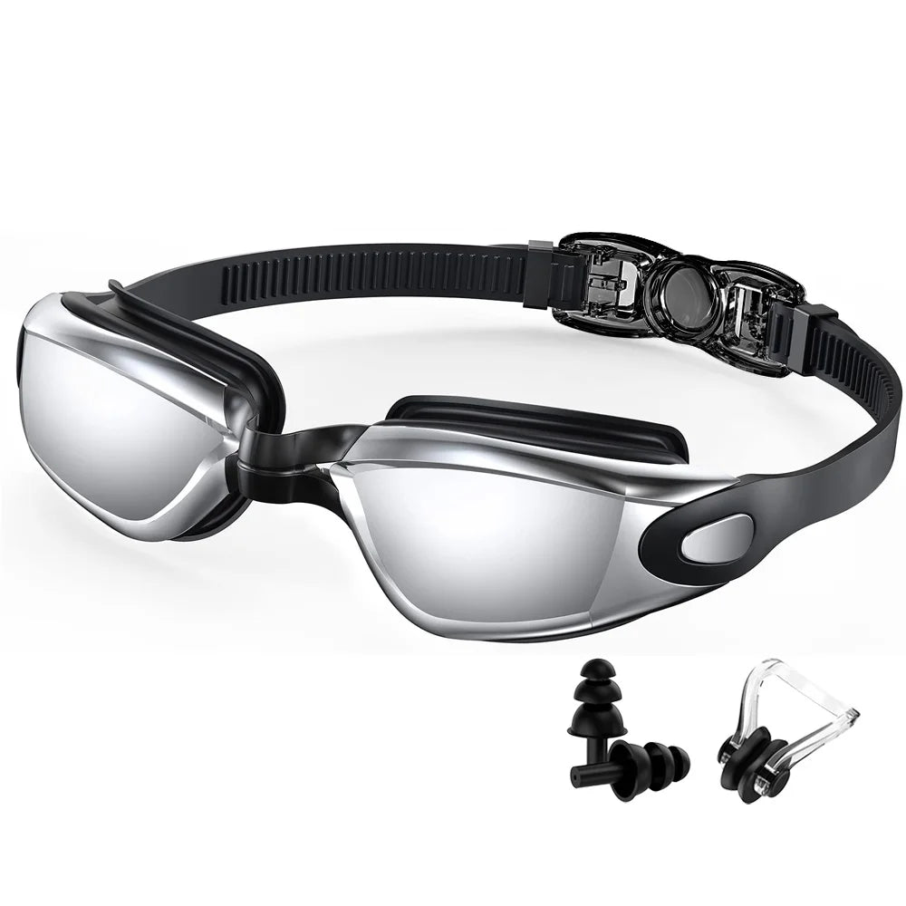 Lunettes de Natation Anti-Buée UV100% Silicone Adulte — CLEVI Paris