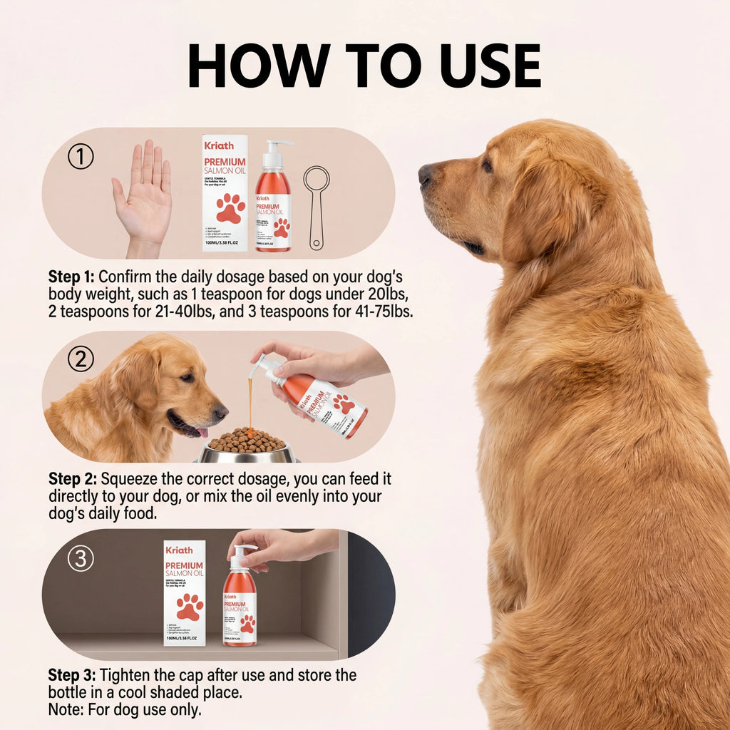 Huile de saumon pour chien 100 ml – CLEVI Paris