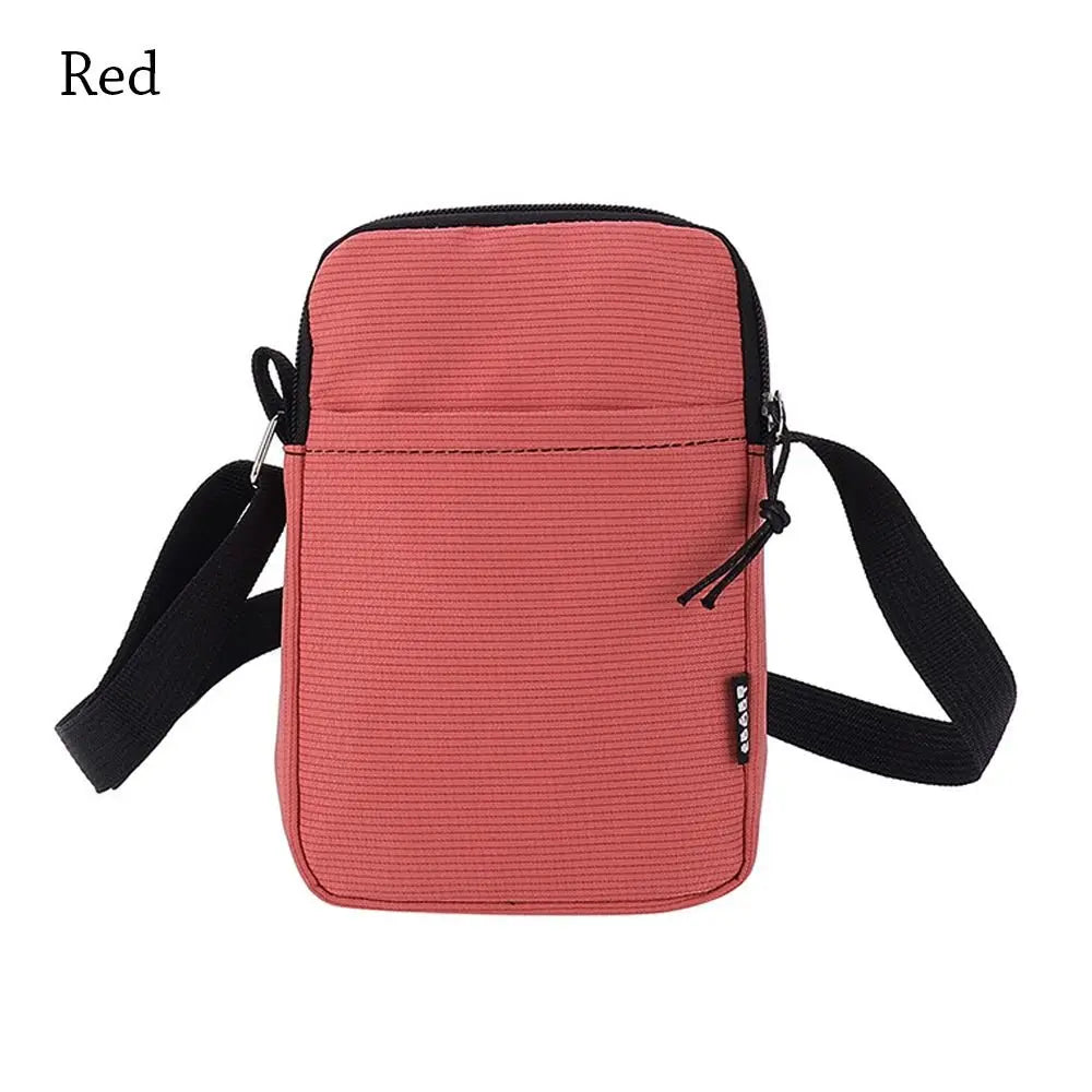 Mini Sac Toile Unisexe Croisé Téléphone 20x13cm Résistant Eau – CLEVI Paris
