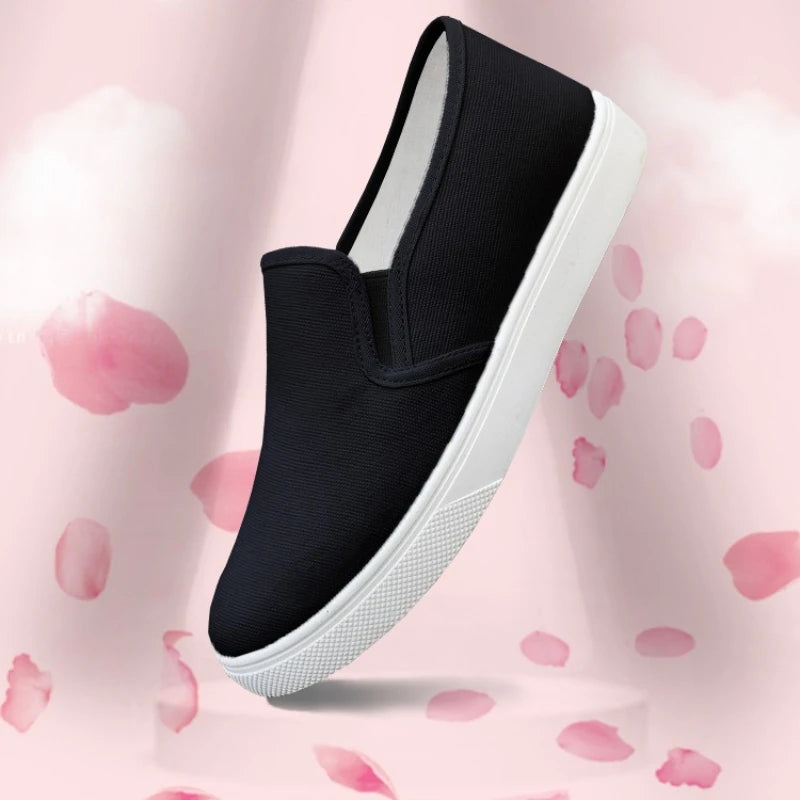 Chaussures unisexes en toile à enfiler – CLEVI Paris