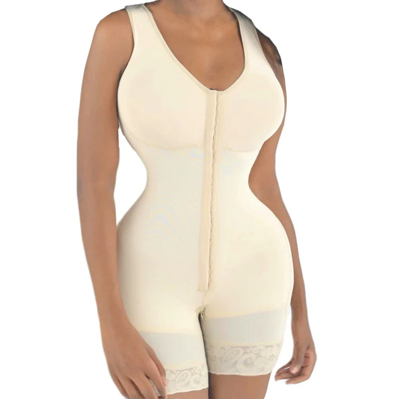 Gaine Gainante Haute Compression Femme Faja Colombienne Post-Liposuccion BBL Ventre Plat – CLEVI Paris