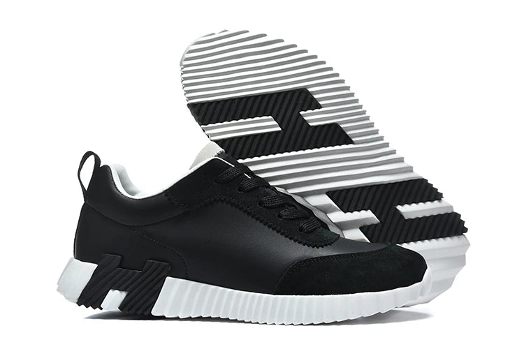 Sneakers homme en toile à semelle caoutchouc – CLEVI Paris