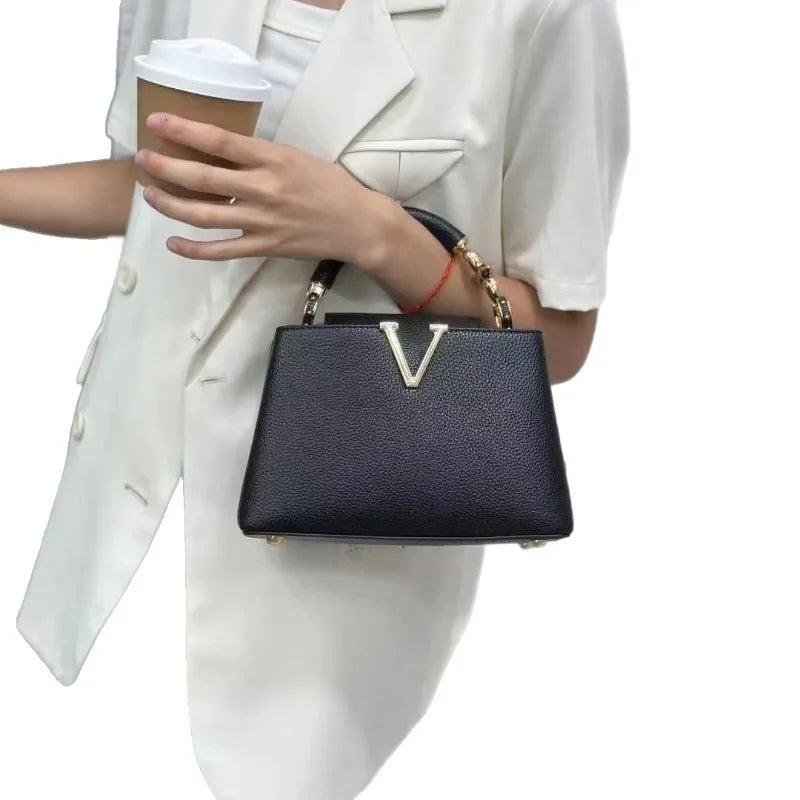 Sac Bandoulière Femme Tissu Tote Classique Élégant 8 Coloris – CLEVI Paris