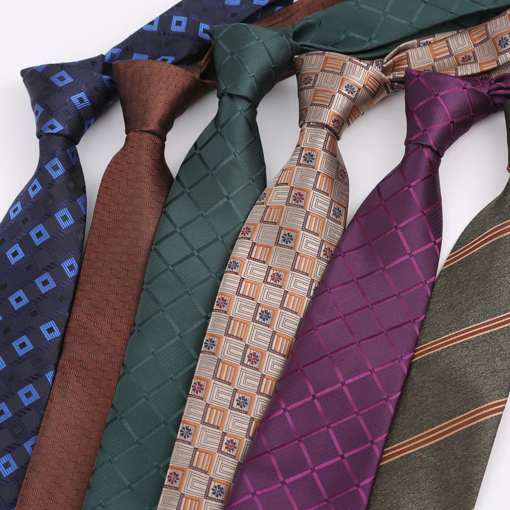 Cravate homme 145 cm, motifs variés – CLEVI Paris