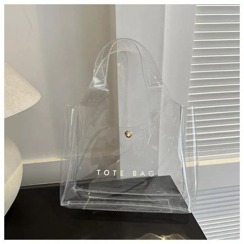 Sac à Bandoulière Transparent PVC Femme – CLEVI Paris