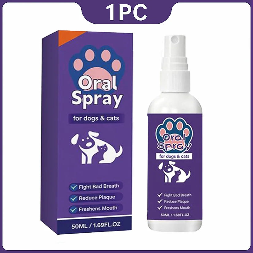 Spray bucco-dentaire pour chiens & chats – CLEVI Paris