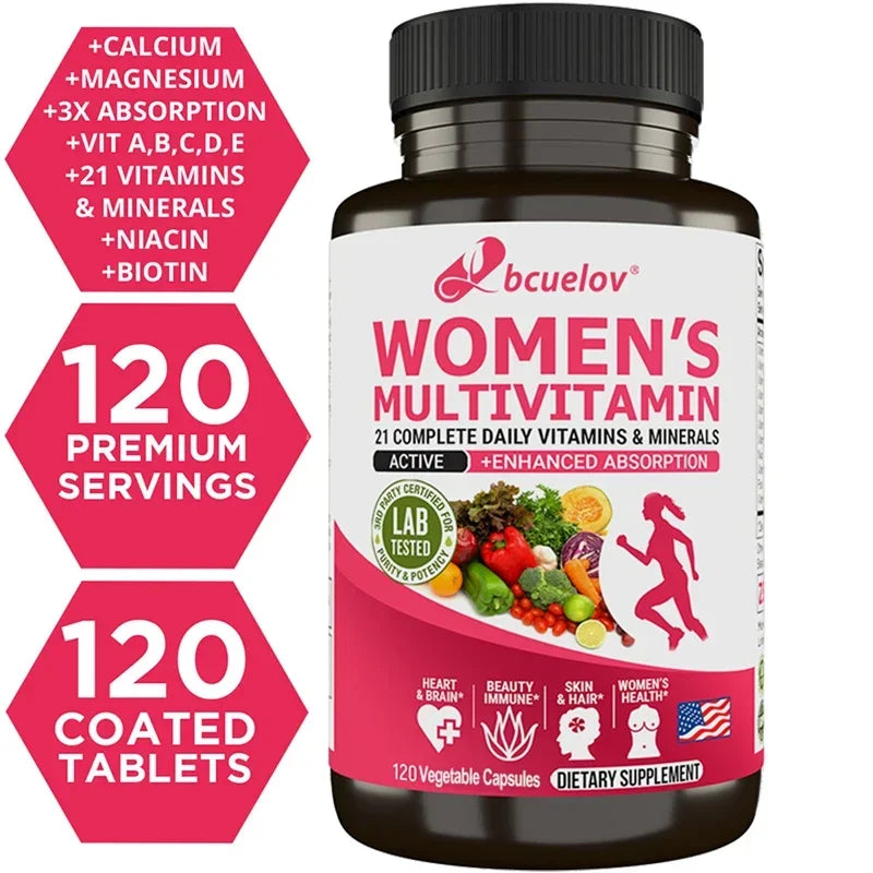 Multivitamines femme en capsules – CLEVI Paris
