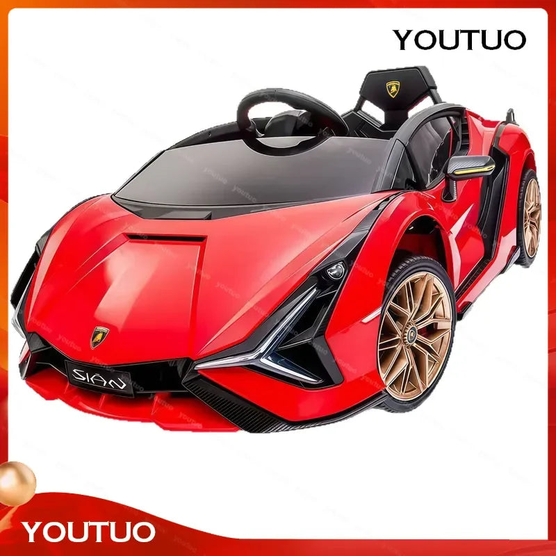 Voiture électrique enfant double moteur – CLEVI Paris