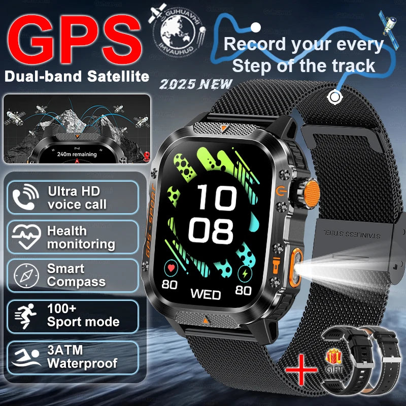 Montre GPS GUHUAVMI HT36 AMOLED 2,01″ – CLEVI Paris