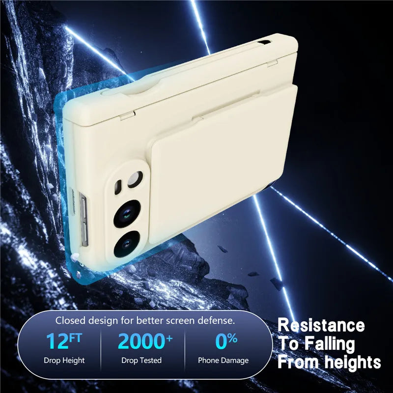 Coque iPhone Duo porte-cartes avec support – CLEVI Paris