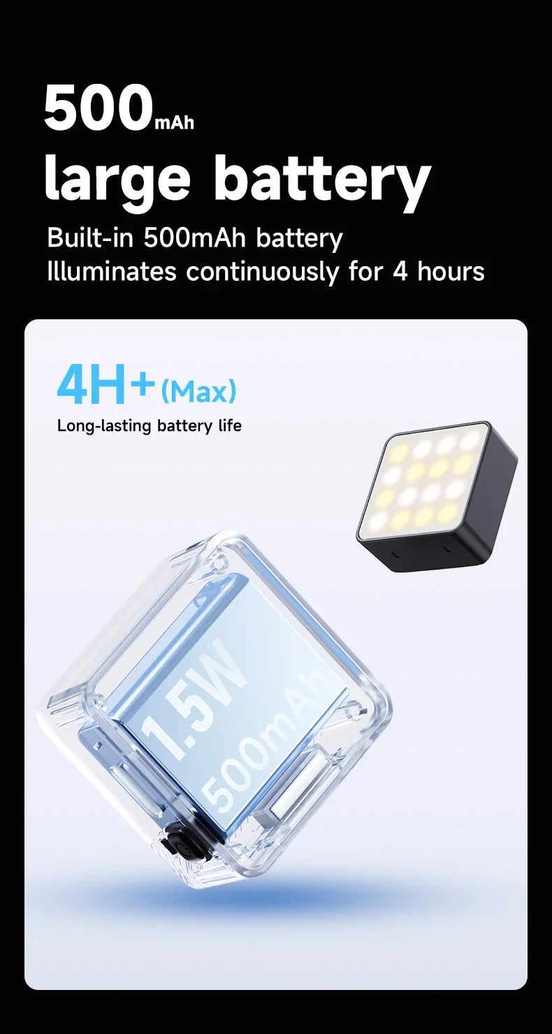 Lampe LED magnétique pour Osmo Pocket 3 – CLEVI Paris