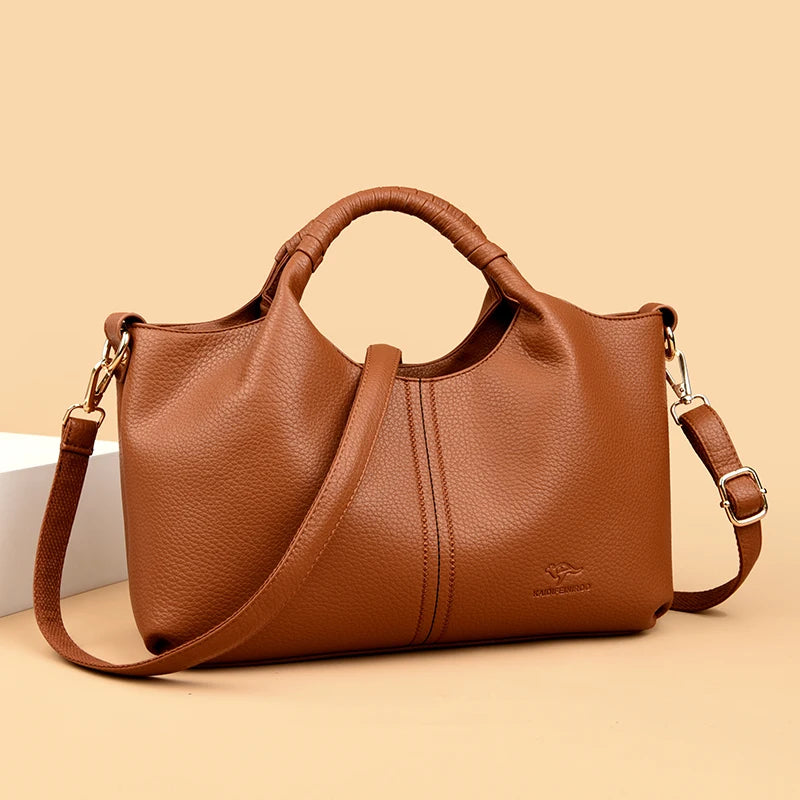 Sac Seau Femme Cuir Véritable Bandoulière – CLEVI Paris