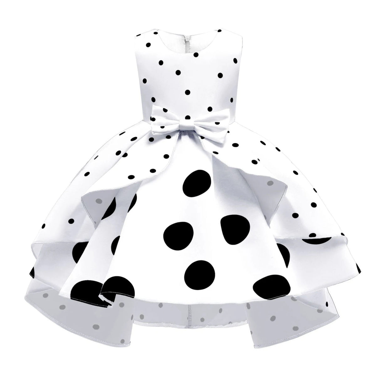 Robe cérémonie fille à motifs floraux – CLEVI Paris