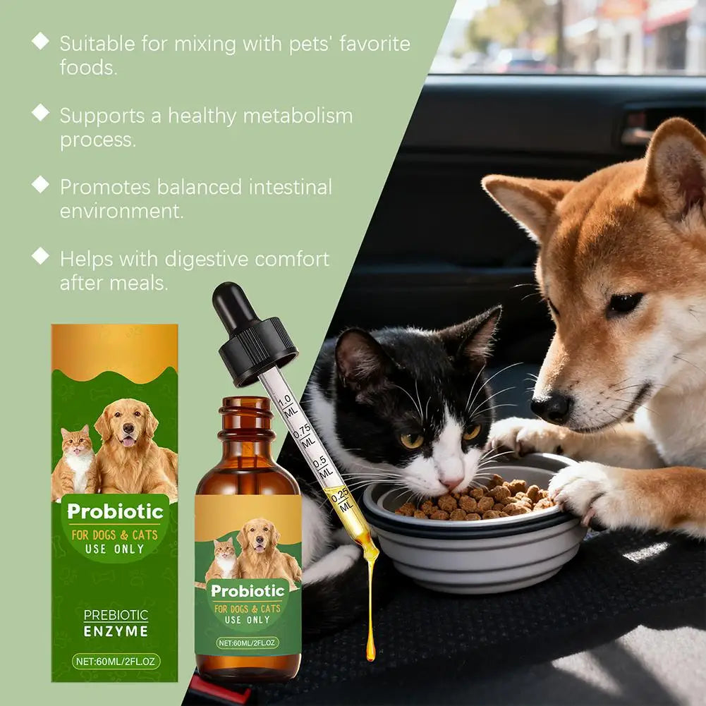 Complément liquide chiens et chats 60 ml – CLEVI Paris
