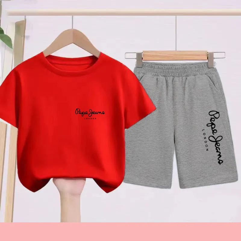 Ensemble enfant haut et short sportswear – CLEVI Paris