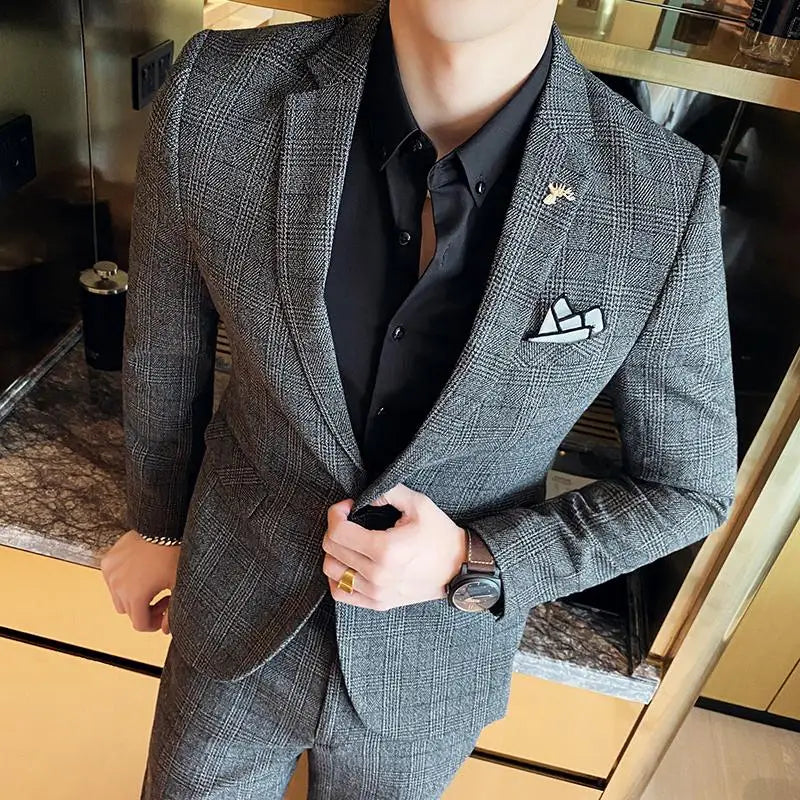 Costume homme 2 pièces pour mariage – CLEVI Paris