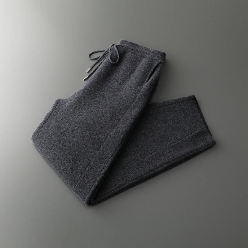 Ensemble Jogging Homme 100% Laine Mérinos MVLYFLRT – Cardigan Zippé Capuche + Pantalon – 8 Coloris, S à XXL – CLEVI Paris
