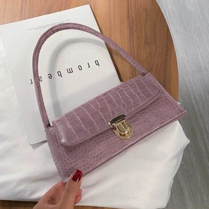Sac Baguette Femme Simili Cuir Bandoulière – CLEVI Paris