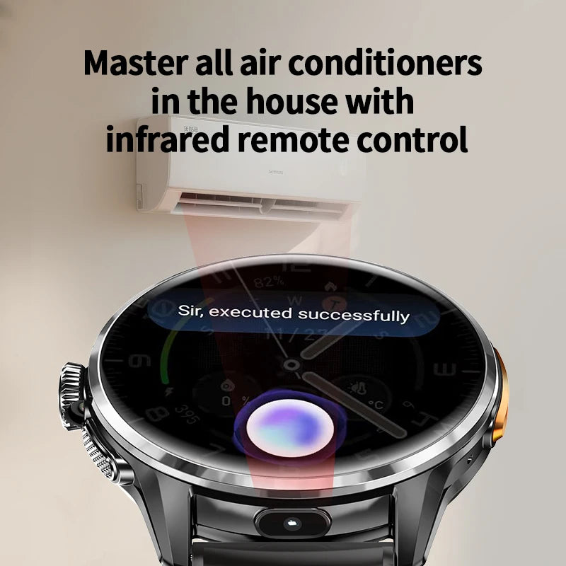Montre connectée 4G AMOLED GPS 32 Go – CLEVI Paris