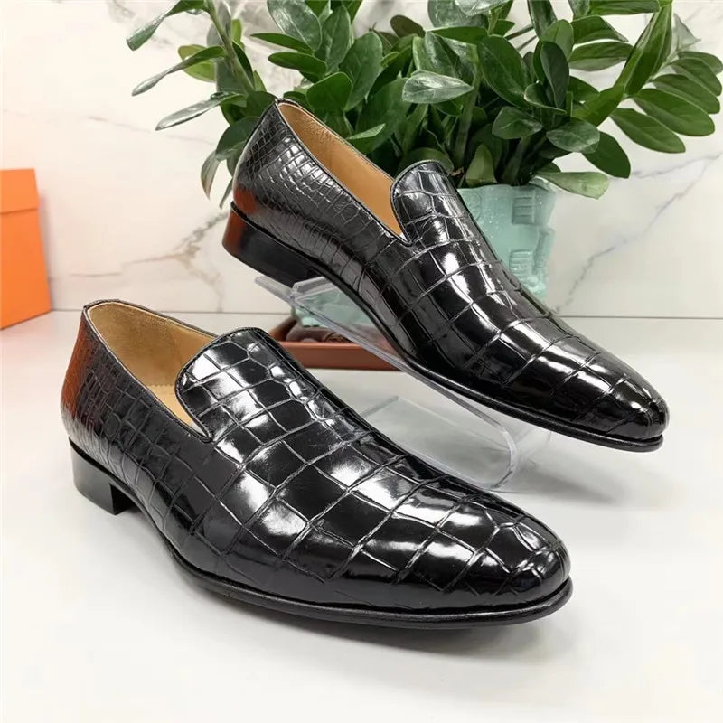 Mocassins habillés homme noirs – CLEVI Paris