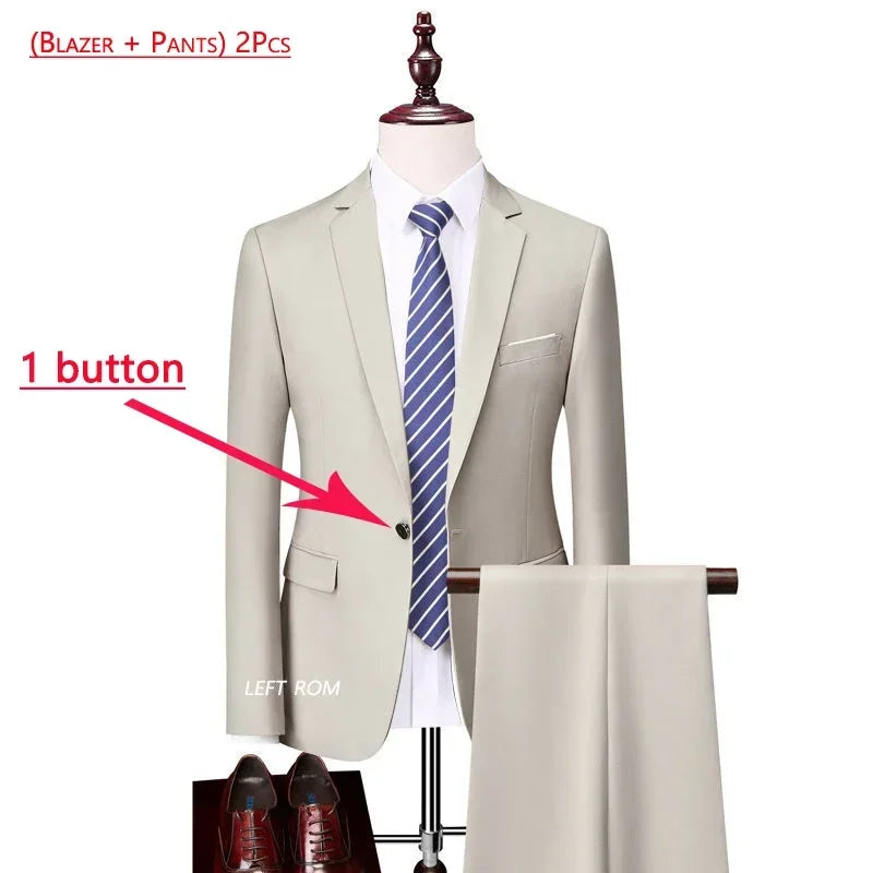 Costume homme 2 ou 3 pièces habillé – CLEVI Paris
