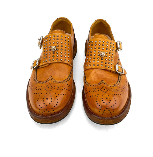 Chaussures Cuir Véritable Homme Goodyear Rivets Style Britannique Fait Main – CLEVI Paris
