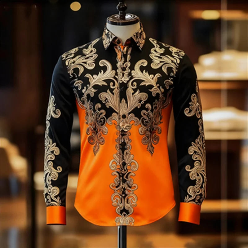 Chemise Homme Rétro Soie & Fibre de Bambou – CLEVI Paris