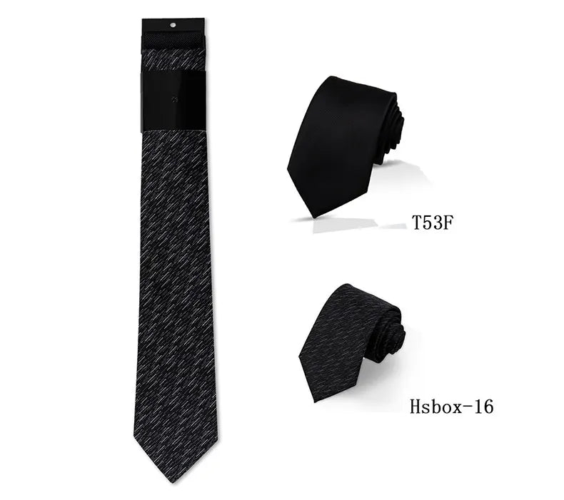 Ensemble de 2 cravates homme élégantes – CLEVI Paris