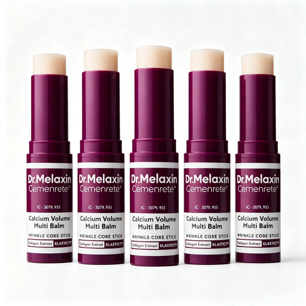 Stick Multifonction Raffermissant & Hydratant 9g – Baume Lèvres Contour Yeux Anti-Rides Calcium Vitamines Unisexe – CLEVI Paris