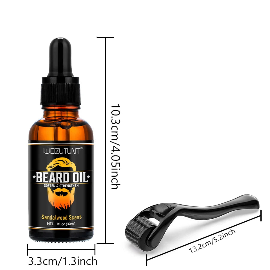 Huile à barbe 30 ml et rouleau – CLEVI Paris